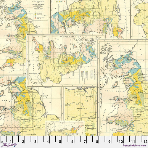 Eclectic Palette Map PWTH243 Yellow
