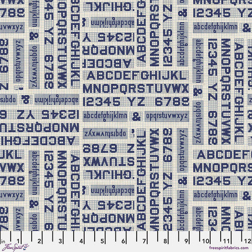 Eclectic Palette Typography PWTH 295 Indigo