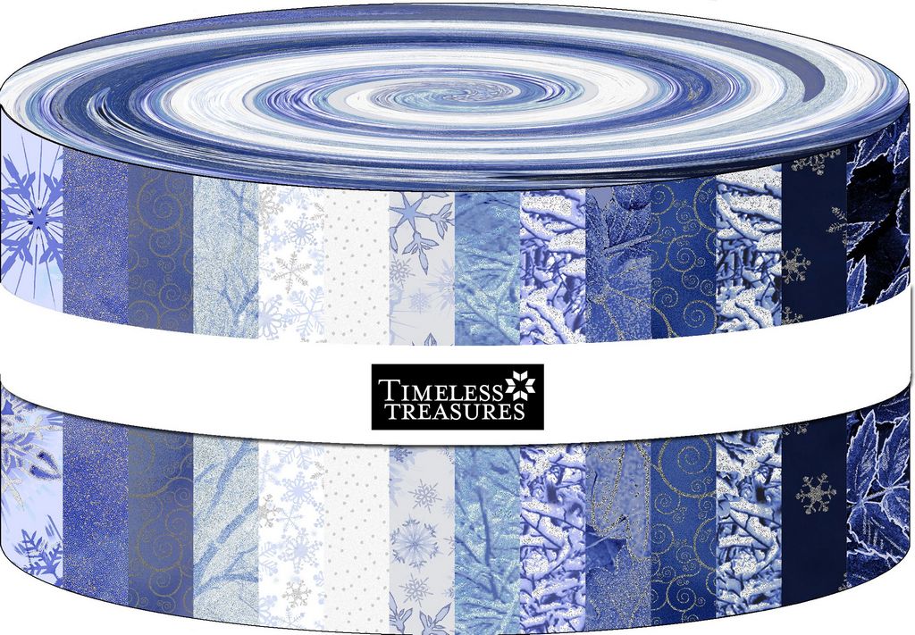 Metallic Ice 2.5" Strips 40 ct