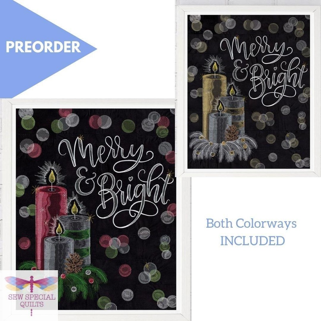 Merry & Bright Tiling Scene 90009USB