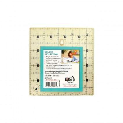 [QS-RUL45N] Quilters Select Ruler 4.5" x 4.5"