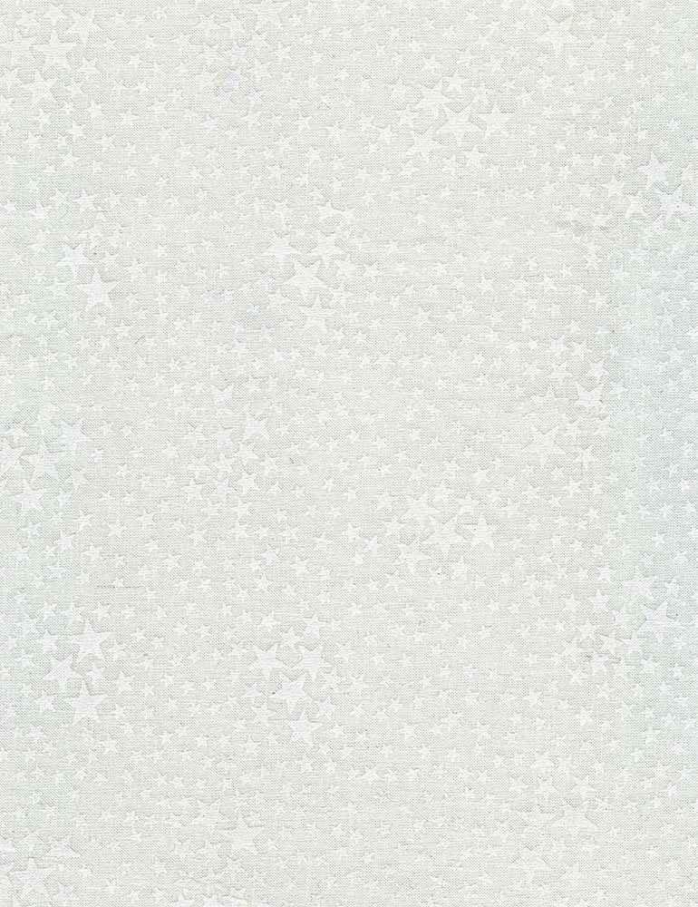 Tiny Patriotic Stars C7998 White