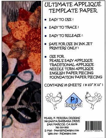 Applique Template Paper - Freezer Paper