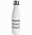 White Water Bottle Drink Quilt Repeat