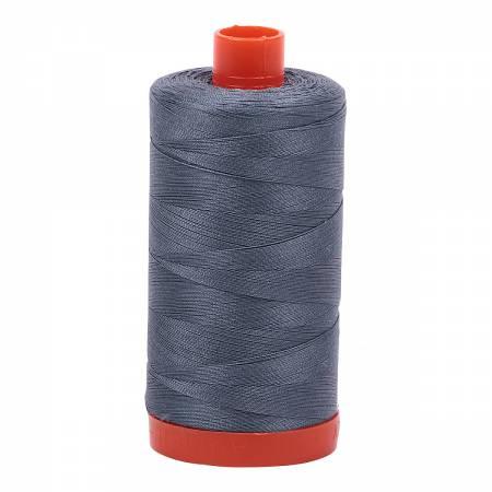 Aurifil 1246 Cotton Thread  50wt 1422yds Dark Grey
