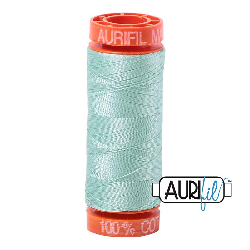 Aurifil 2830 Cotton Thread 50wt 220yds Mint Ice