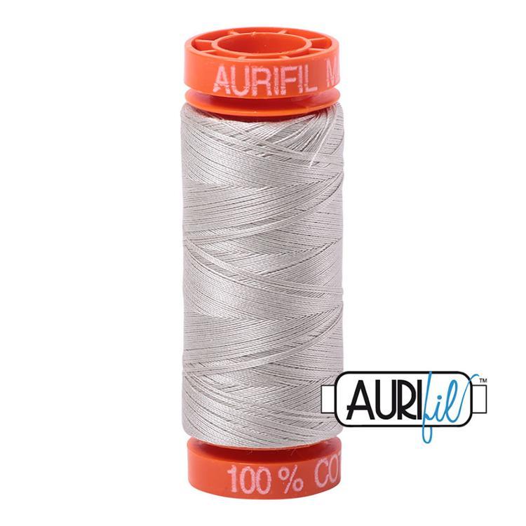 Aurifil 6724 Cotton Thread 50wt 220yds Moonshine