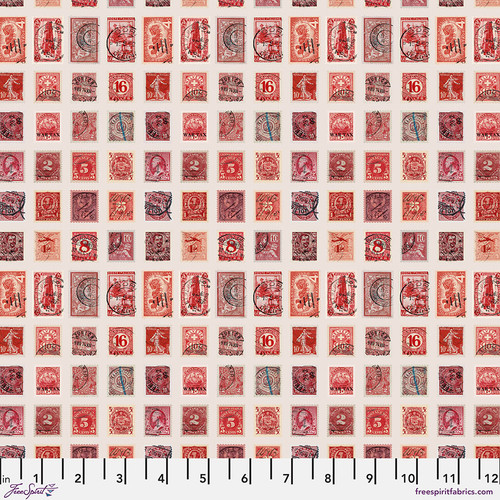 Eclectic Palette Stamps PWTH221 Red