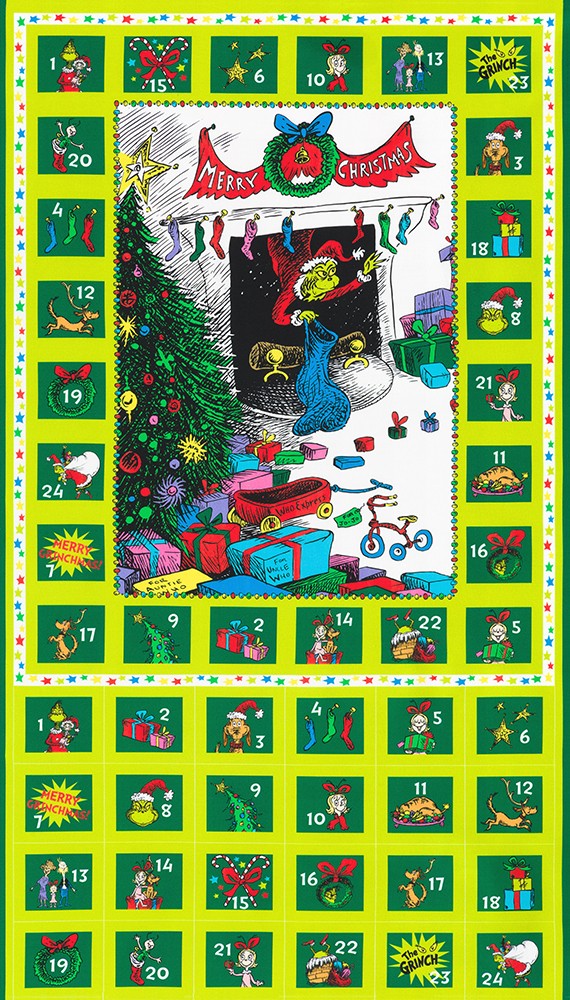 How the Grinch Stole Christmas Advent Calendar 22565 223 panel