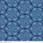 Blissful Blooms C11912 Navy