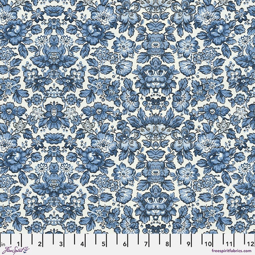 Eclectic Palette Wallpaper PWTH 297 Indigo