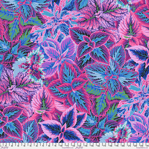Bold Leaves PWPJ132 Blue
