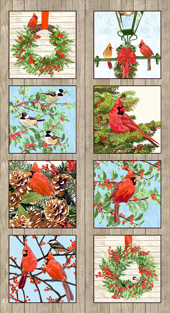Winter Greenery 1507 N panel