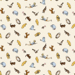 Winnie the Pooh Characters C17003R Cream