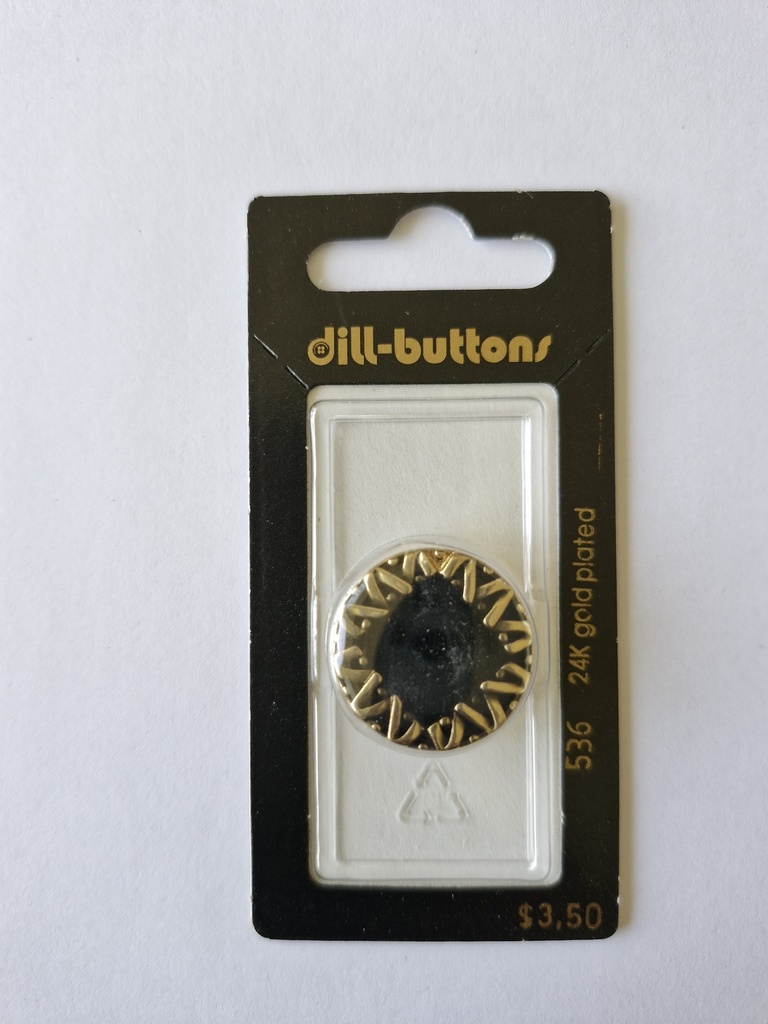 7/8" Full metal enamelled black