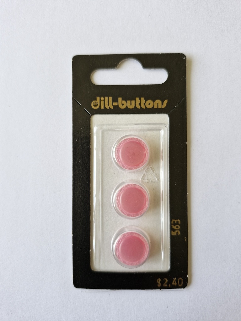 1/2" Polyester button rose