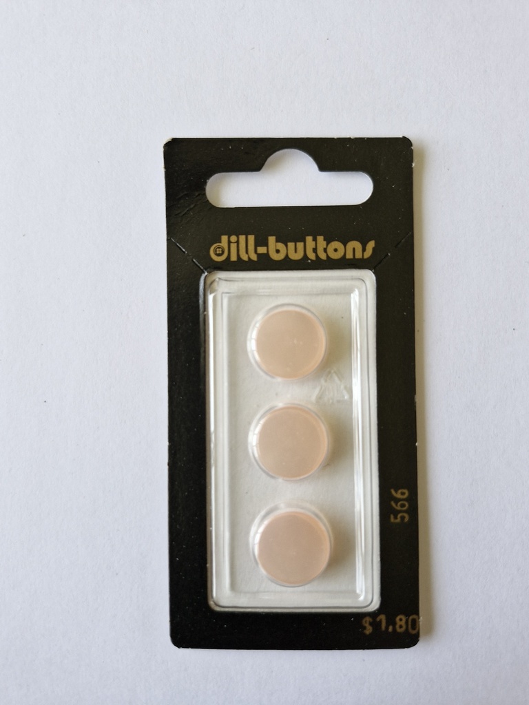 1/2" Polyester button rose