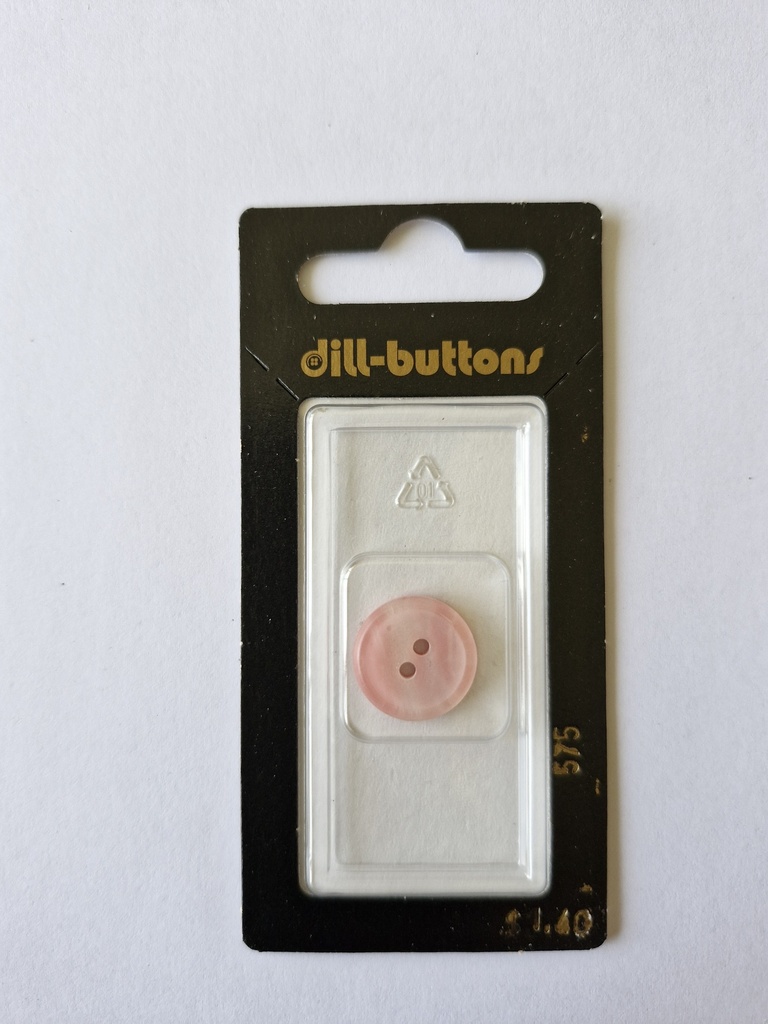5/8" Polyester button rose