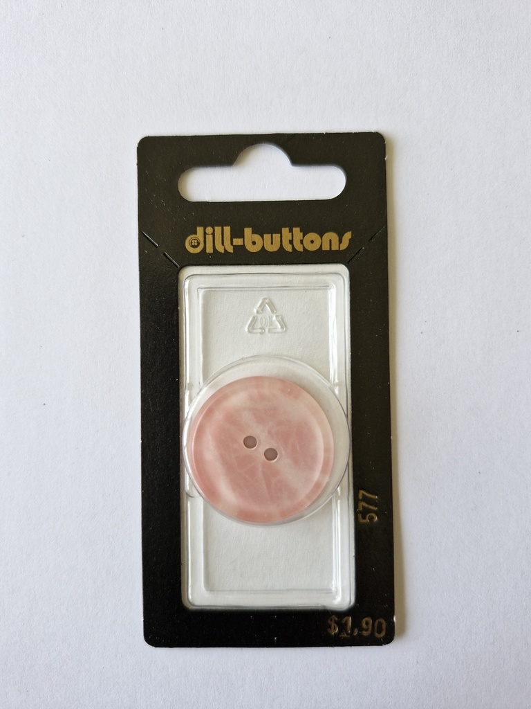 1" Polyester button rose