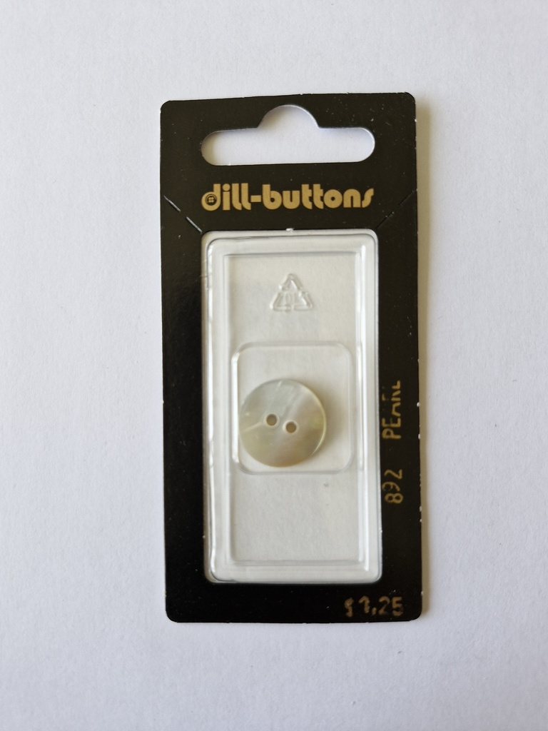 5/8" mother of pearl white