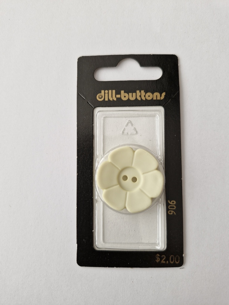 1-1/8" polyamide fashion button beige