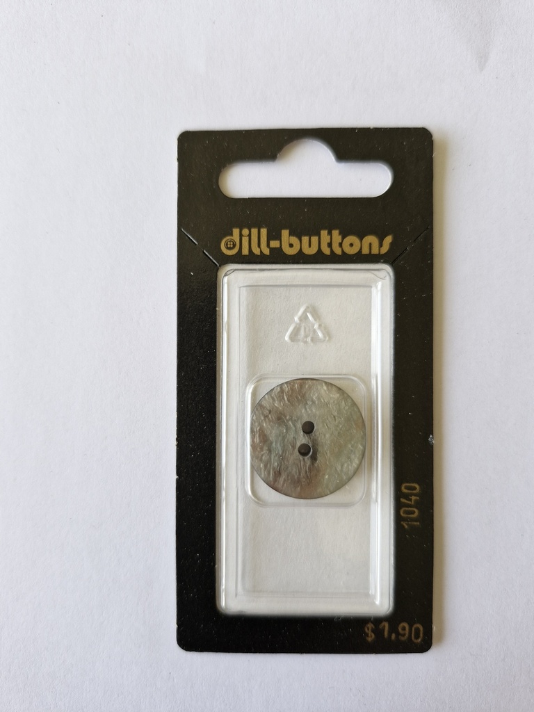 3/4"  Polyester button brown