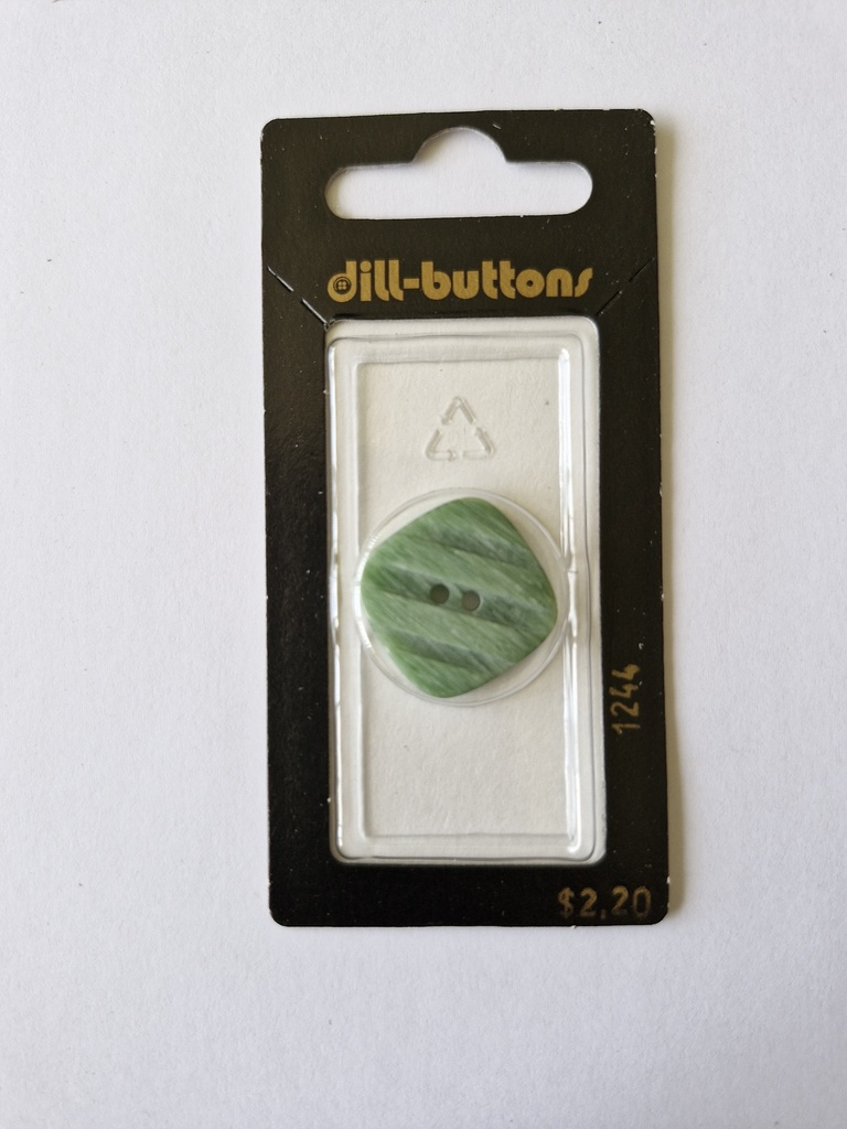 7/8" Polyester button gentle / light green