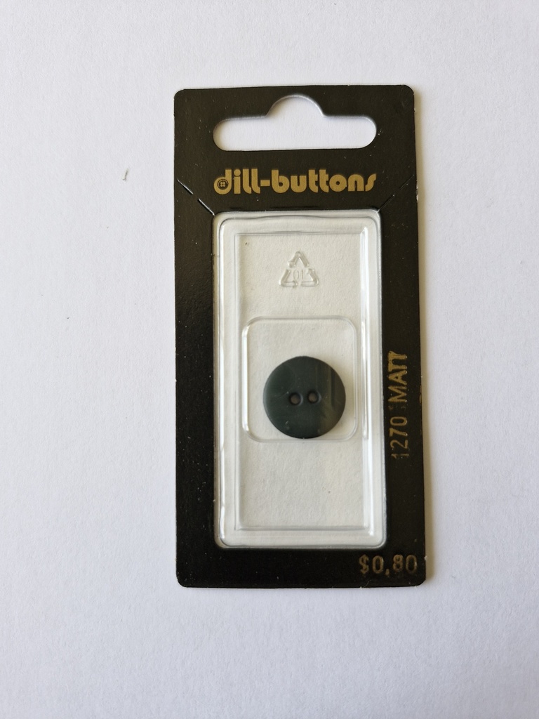 5/8" Polyamid button olive/ dark green