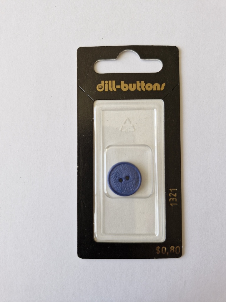 5/8" Polyamid button royal blue