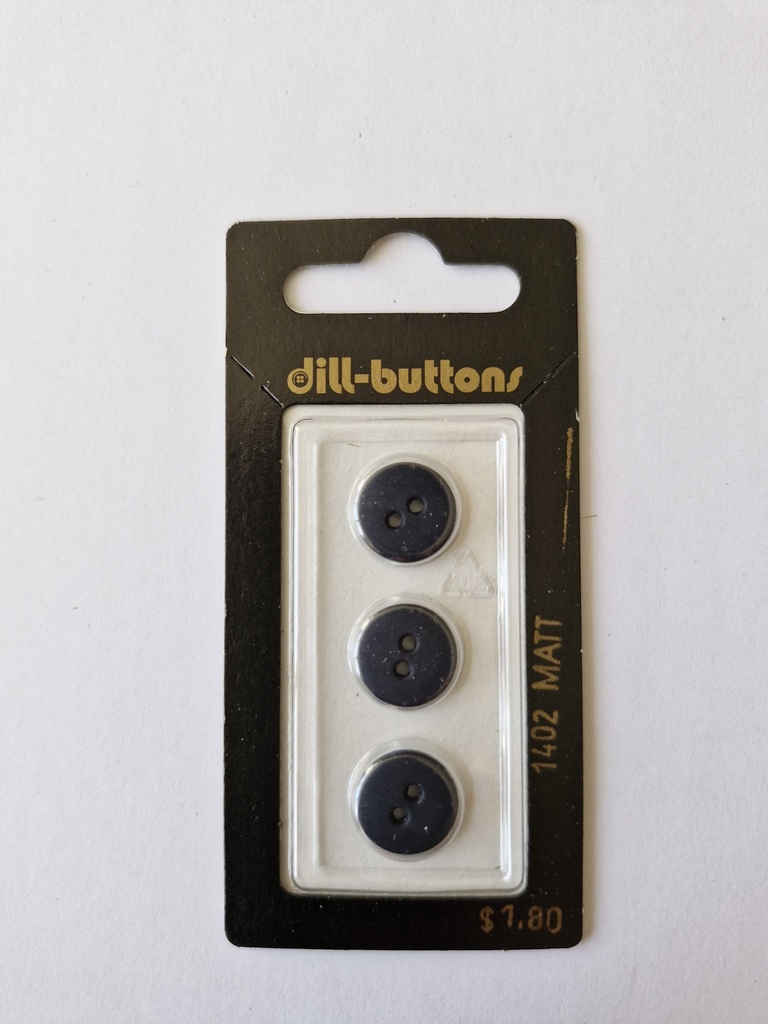 1/2" Polyamid button navy