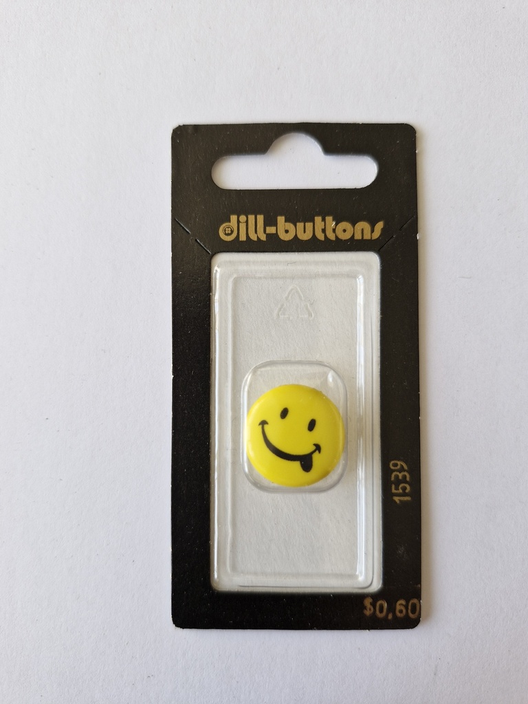 1-1/16" children button yellow