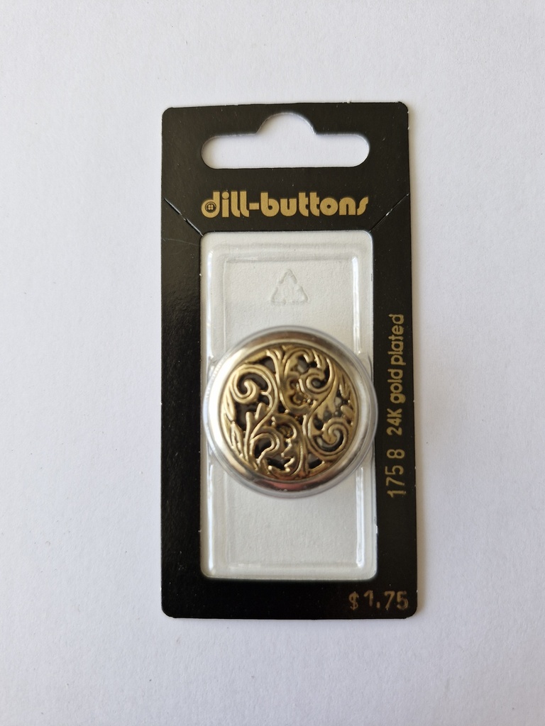 1-1/8" ABS/Polyamid combination antique gold