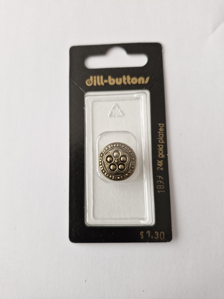 1-1/16" Polyamid button antique gold