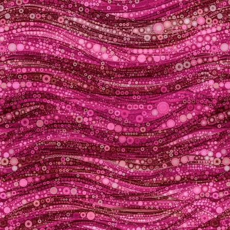 Gigi in the Garden - Pink Abstract Circles