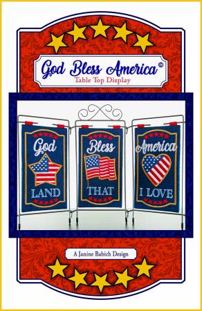 God Bless America Table Top Display