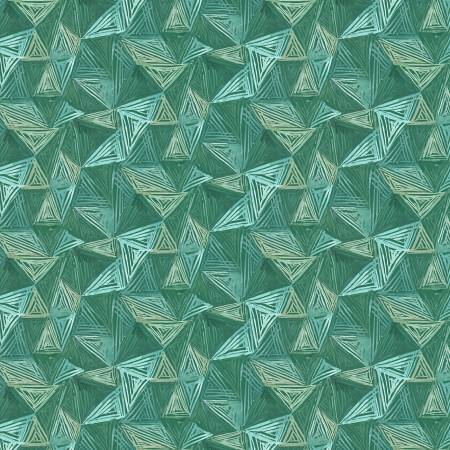 Floralscape  15733 474 Teal Geo
