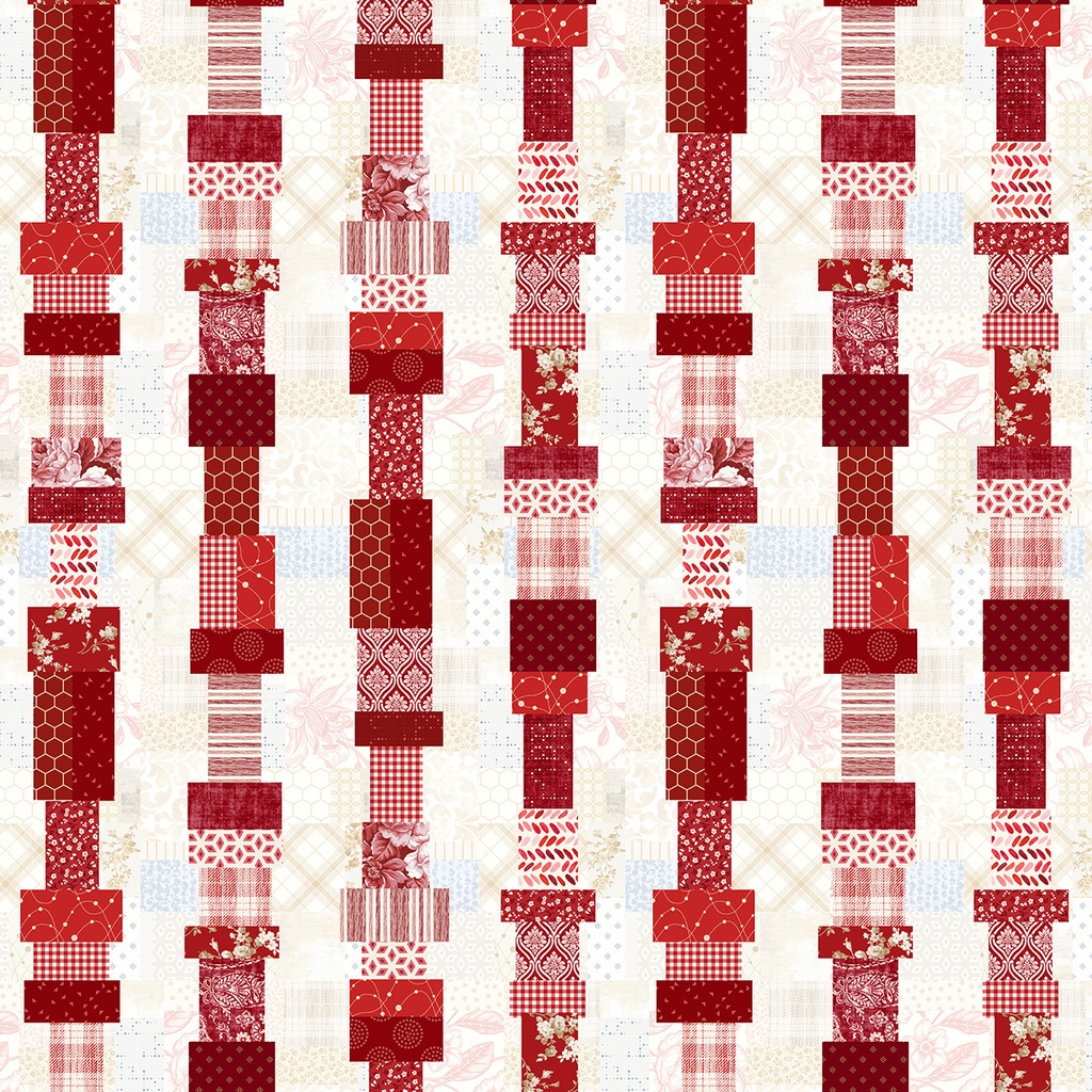 Pieces of America 8588S 82 Ruby Stripe