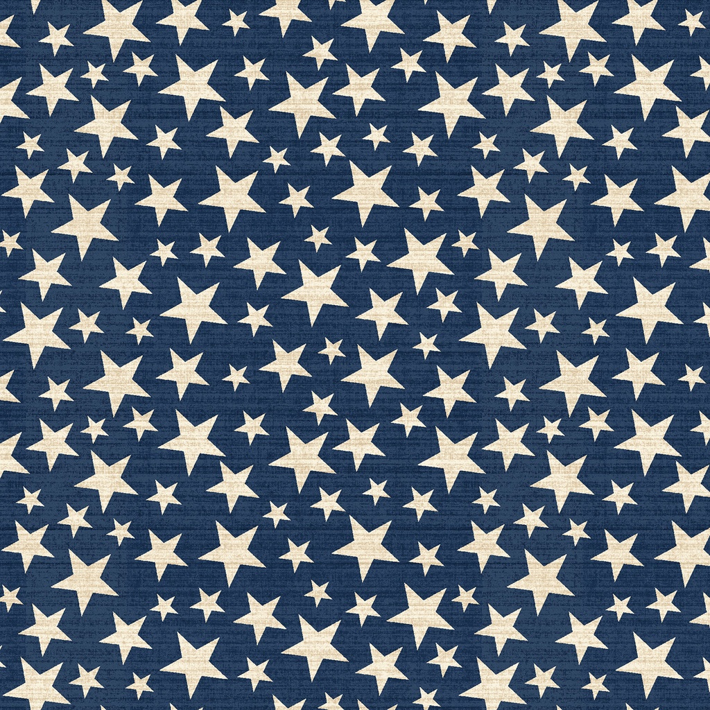 Pieces of America 8596S Blue Small Stars