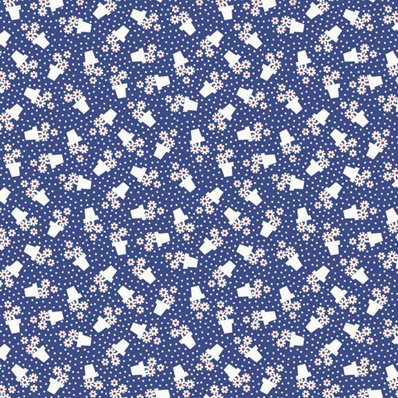 Aunt Grace Goes Bold R351 773D Blue