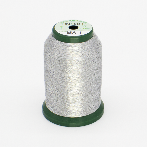 KingStar Metallic Embroidery Thread - Aluminum (MA1)