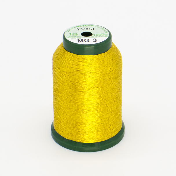 KingStar Metallic Embroidery Thread - Gold (MG3)