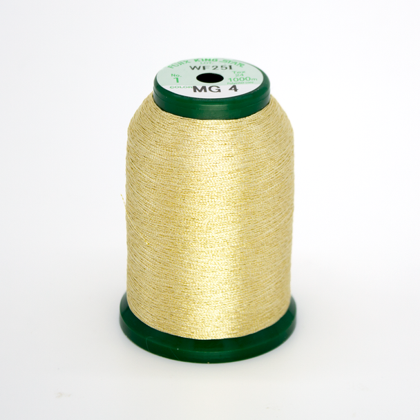 KingStar Metallic Embroidery Thread - Champagne (MG4)