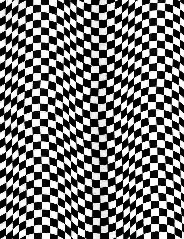 Checkered Flag C5402 B/Wh