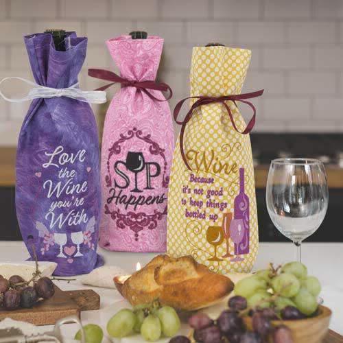 OESD Wine Bottle Sleeves USB