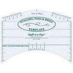 Scallops Vines and Waves Template