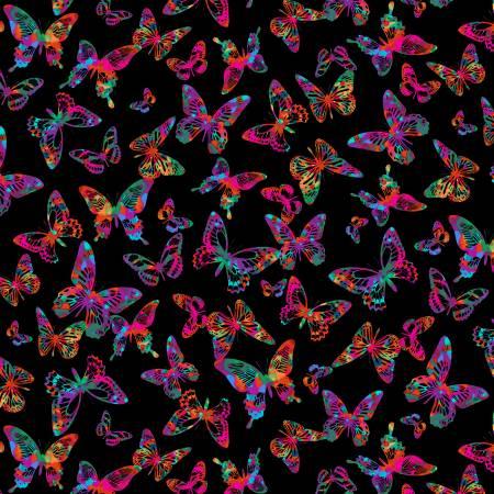 Aloha - Black Butterflies 9717 12