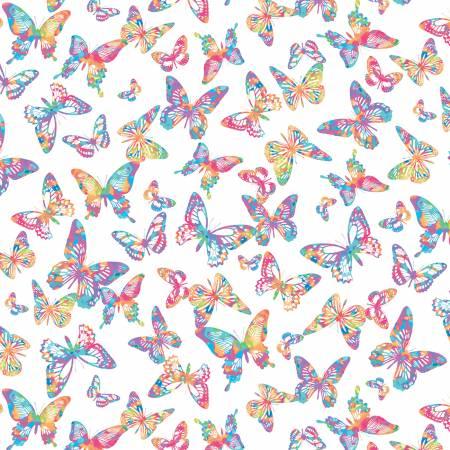 Aloha - White Butterflies 9717 09