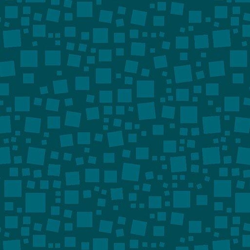 [655988] Tonal Squares Dark Teal 16157 85
