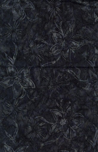 [299258] Tropical Flowers and Stars B8786 Slate