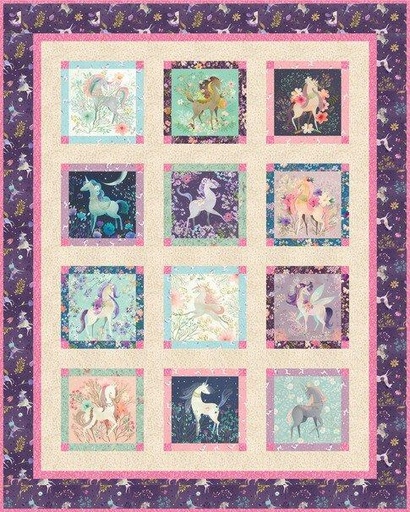 [458116] Unicorn Meadow 22412 205 panel